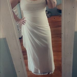 Size 16 wedding dress. Decided on another dress.